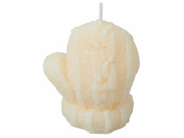 Разное Свеча "Рукавичка", молочный