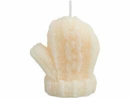 Разное Свеча "Рукавичка", молочный