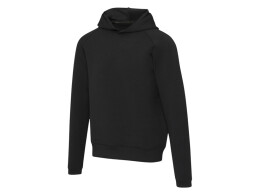 Elevate Danali унисекс интерлок спортивная толстовка - Сплошной черный