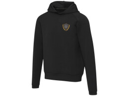 Elevate Danali унисекс интерлок спортивная толстовка - Сплошной черный