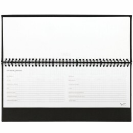 Адъютант Планинг Sagrin, датированный, черный