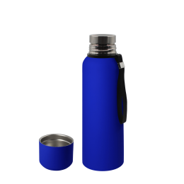 1 Термос Travel софт-тач 750мл (синий)