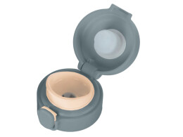 Waterline Вакуумная термокружка Waterline c кнопкой «Guard», 400 мл, тубус, антрацит