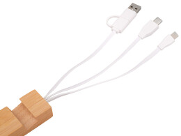 Разное Универсальный кабель с подставкой 4-в-1 «Unicable», белый