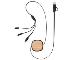 Разное Универсальный кабель с ретрактором 3-в-1 «Retrax», черный