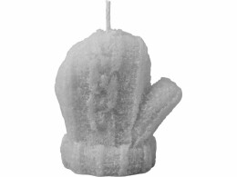 Разное Свеча "Рукавичка", серый