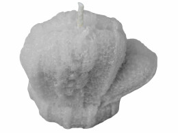 Разное Свеча "Рукавичка", серый