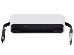 Разное USB-хаб «Hubix» с коннектором 2-в-1 USB-C и USB-A, 2.0, белый