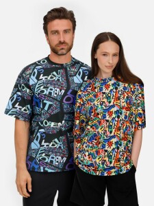 Molti Футболка из бифлекса Morfiss с полной запечаткой на заказ