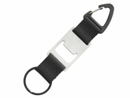 Разное Брелок-ремувка с открывашкой и карабином "Champion", черный
