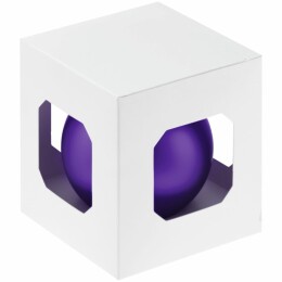 Разное Елочный шар Finery Matt, 8 см, матовый фиолетовый