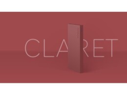 Rombica Внешний аккумулятор Rombica NEO ARIA Claret, 10000 мАч, Soft-touch, PD, QCharge, Type-C, бордовый (Р)