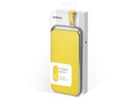 Rombica Внешний аккумулятор Rombica NEO Electron Yellow, 10000 мАч, желтый (Р)