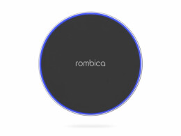 Rombica Беспроводное зарядное устройство Rombica «NEO Core Quick» c быстрой зарядкой, черный (с лого) (Р)