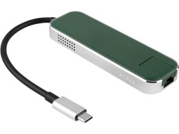 Rombica Хаб USB Rombica Type-C Chronos Green (Р)
