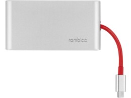 Rombica Хаб USB Rombica Type-C Hermes Red (Р)