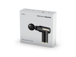 Rombica Массажер Rombica Wellness Impulse. Цвет черный (Р)