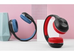 Rombica Беспроводные наушники Rombica mySound BH-17 ANC Red (Р)