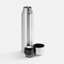 Разное Термос Plain 1000, ver.2, серебристый