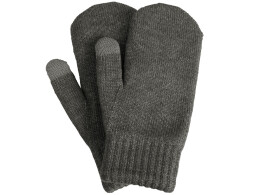 US Basic Варежки «Dunant», темно-серый меланж