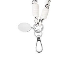 Разное Брелок-браслет "Bohemian", черно-белый