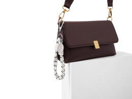 Разное Брелок-браслет "Bohemian", черно-белый