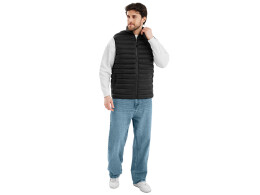 U Basic Стеганый жилет "Uniqloud", черный