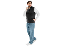 U Basic Стеганый жилет "Uniqloud", черный