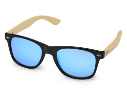 Разное Солнцезащитные очки Hue с бамбуковыми дужками - Cиний / Натуральный