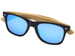 Разное Солнцезащитные очки Hue с бамбуковыми дужками - Cиний / Натуральный