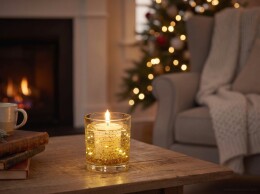 Разное Свеча ароматическая Luminati, масло ши и ваниль