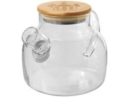 Seasons Чайник Zen с ситечком и бамбуковой крышкой - Прозрачный