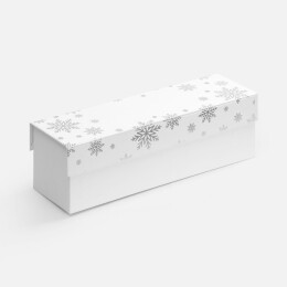 сделано в России Коробка Wintry под бутылку, белая