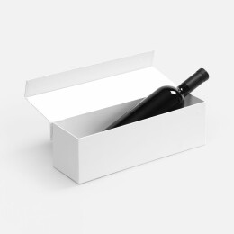 сделано в России Коробка Wintry под бутылку, белая