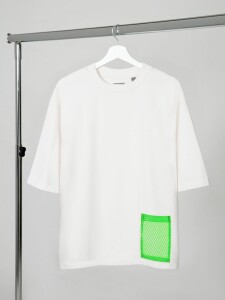 сделано в России Карман из крупной сетки Pose, белый