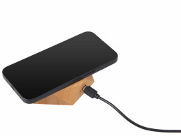 Savio Беспроводное зарядное устройство «Gex», 15 Вт, бамбук