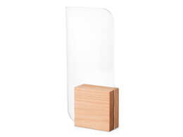 Разное Награда из акрила с деревянным основанием "Valor"