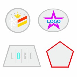 сделано в России Шеврон из габардина Gabo L, белый