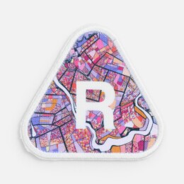 сделано в России Шеврон из габардина Gabo L, белый