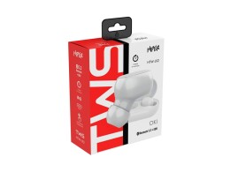 HIPER Беспроводные наушники HIPER TWS OKI White (HTW-LX2) Bluetooth 5.0 гарнитура, Белый (Р)