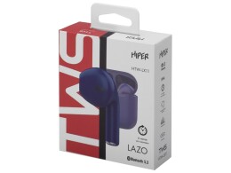 HIPER Беспроводные наушники HIPER TWS Lazo X12 White (HTW-LX12) Bluetooth 5.3 гарнитура, Белый (Р)