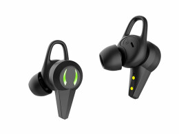 HIPER Беспроводные наушники HIPER TWS Mercury X12 (HTW-MX12) Bluetooth 5.1 гарнитура, Черный (Р)