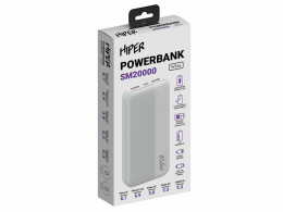 HIPER Портативный внешний аккумулятор SM20000 White (Р)