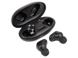 HIPER Наушники HIPER TWS Lazo X35 Black (HTW-LX35) Bluetooth 5.0 гарнитура, Черный (Р)