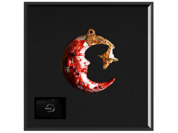 Разное Елочные игрушки (Полумесяц) Гранат