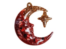 Разное Елочные игрушки (Полумесяц) Гранат