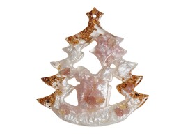 Разное Елочные игрушки (Ель) Розовый кварц