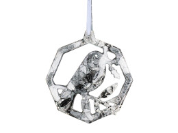 Разное Елочные игрушки (Снегирь) Обсидиан