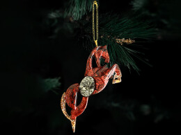 Разное Елочные игрушки (Лошадь).Символы года Гранат