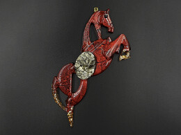 Разное Елочные игрушки (Лошадь).Символы года Гранат